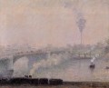 Efecto niebla de Rouen 1898 Camille Pissarro